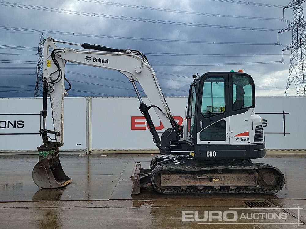 2013 Bobcat E80 - Μίνι εκσκαφέας: φωτογραφία 2 2013 Bobcat E80 - Μίνι εκσκαφέας: φωτογραφία 2