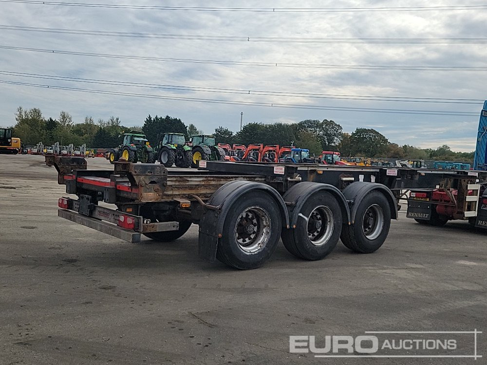 2013 Cartwright Tri Axle Skeleton Trailer, Twist & Lock - Επικαθήμενο πλατφόρμα/ Καρότσα: φωτογραφία 5 2013 Cartwright Tri Axle Skeleton Trailer, Twist & Lock - Επικαθήμενο πλατφόρμα/ Καρότσα: φωτογραφία 5