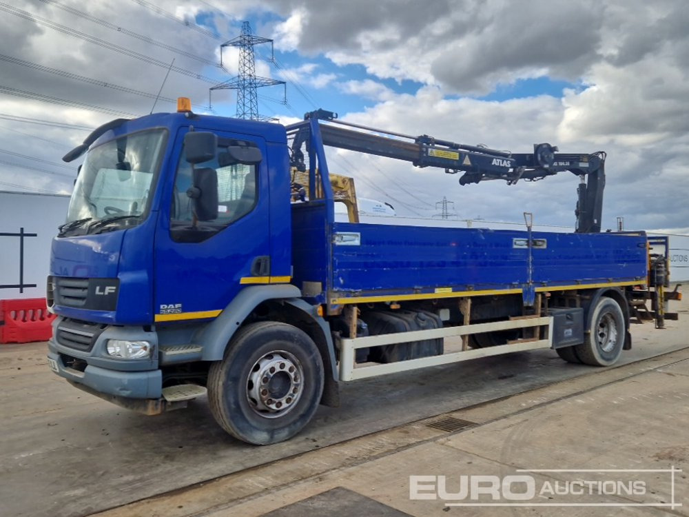 2013 DAF 55.220 - Φορτηγό με ανοιχτή καρότσα: φωτογραφία 1 2013 DAF 55.220 - Φορτηγό με ανοιχτή καρότσα: φωτογραφία 1