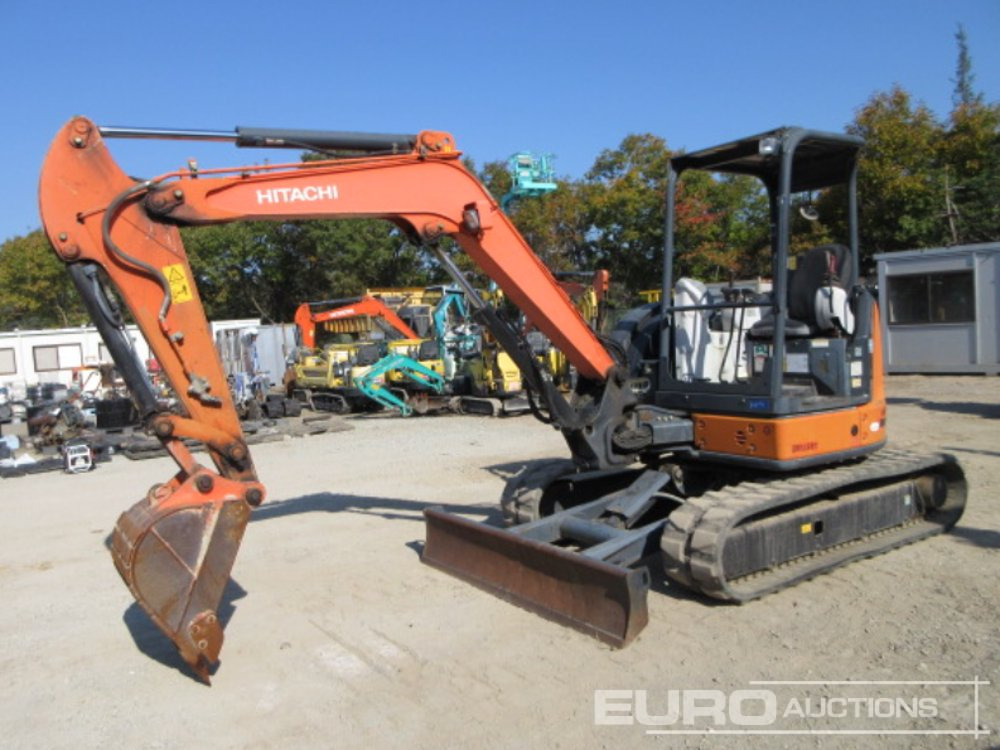 2013 Hitachi ZX40U-5A Rubber Tracks, Blade, Offset, Piped - Μίνι εκσκαφέας: φωτογραφία 2 2013 Hitachi ZX40U-5A Rubber Tracks, Blade, Offset, Piped - Μίνι εκσκαφέας: φωτογραφία 2