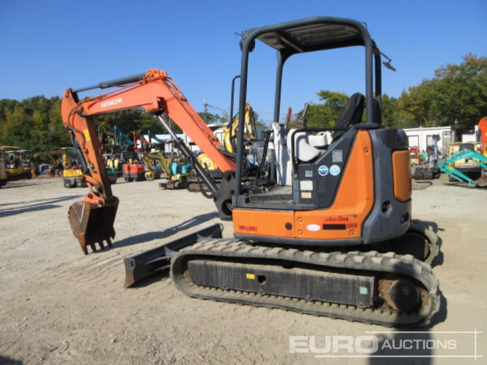 2013 Hitachi ZX40U-5A Rubber Tracks, Blade, Offset, Piped - Μίνι εκσκαφέας: φωτογραφία 5 2013 Hitachi ZX40U-5A Rubber Tracks, Blade, Offset, Piped - Μίνι εκσκαφέας: φωτογραφία 5