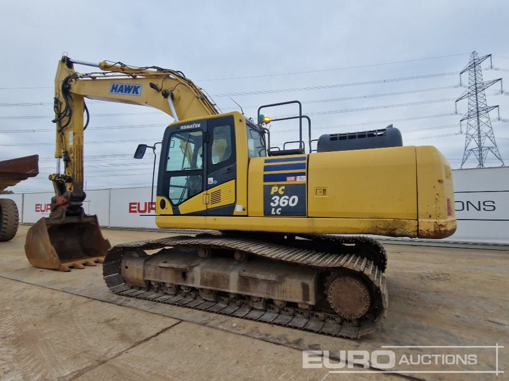 2013 Komatsu PC360LC-10 - Ερπυστριοφόρος εκσκαφέας: φωτογραφία 3 2013 Komatsu PC360LC-10 - Ερπυστριοφόρος εκσκαφέας: φωτογραφία 3