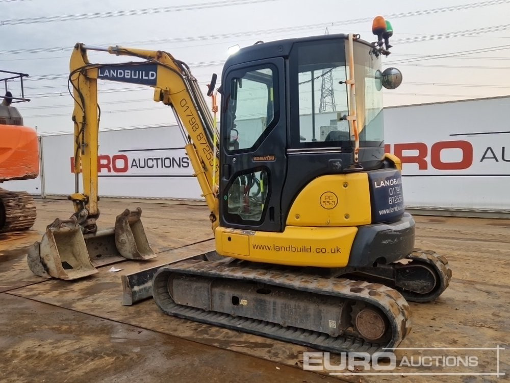 2013 Komatsu PC55MR-3 - Μίνι εκσκαφέας: φωτογραφία 3 2013 Komatsu PC55MR-3 - Μίνι εκσκαφέας: φωτογραφία 3