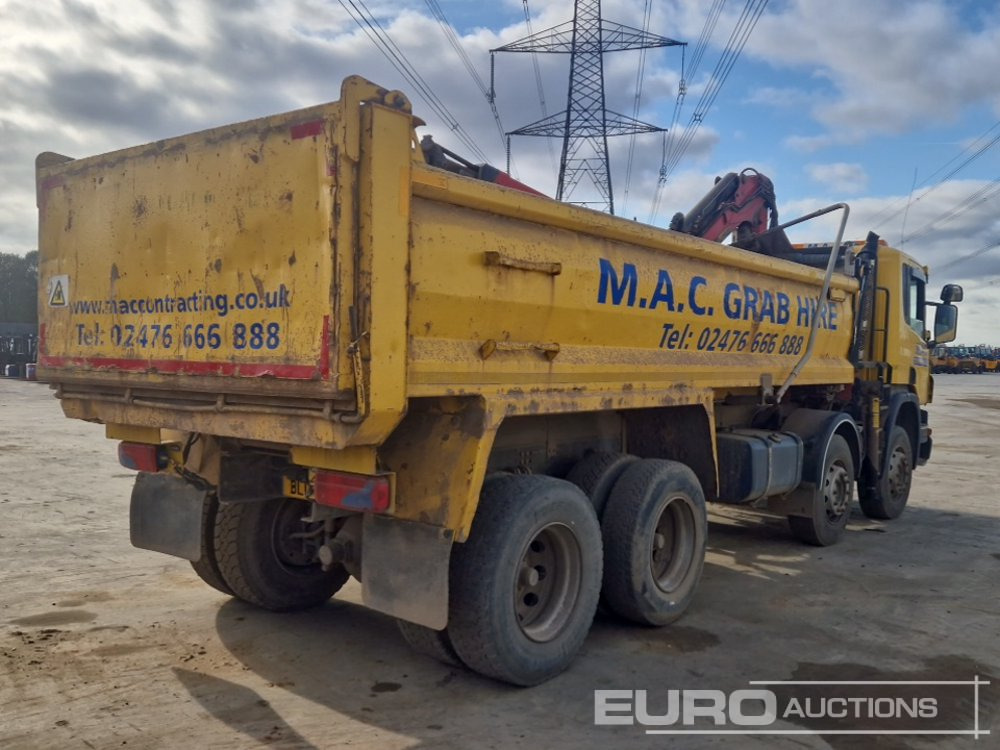 2013 Scania P400 - Φορτηγό ανατρεπόμενο, Φορτηγό με γερανό: φωτογραφία 5 2013 Scania P400 - Φορτηγό ανατρεπόμενο, Φορτηγό με γερανό: φωτογραφία 5