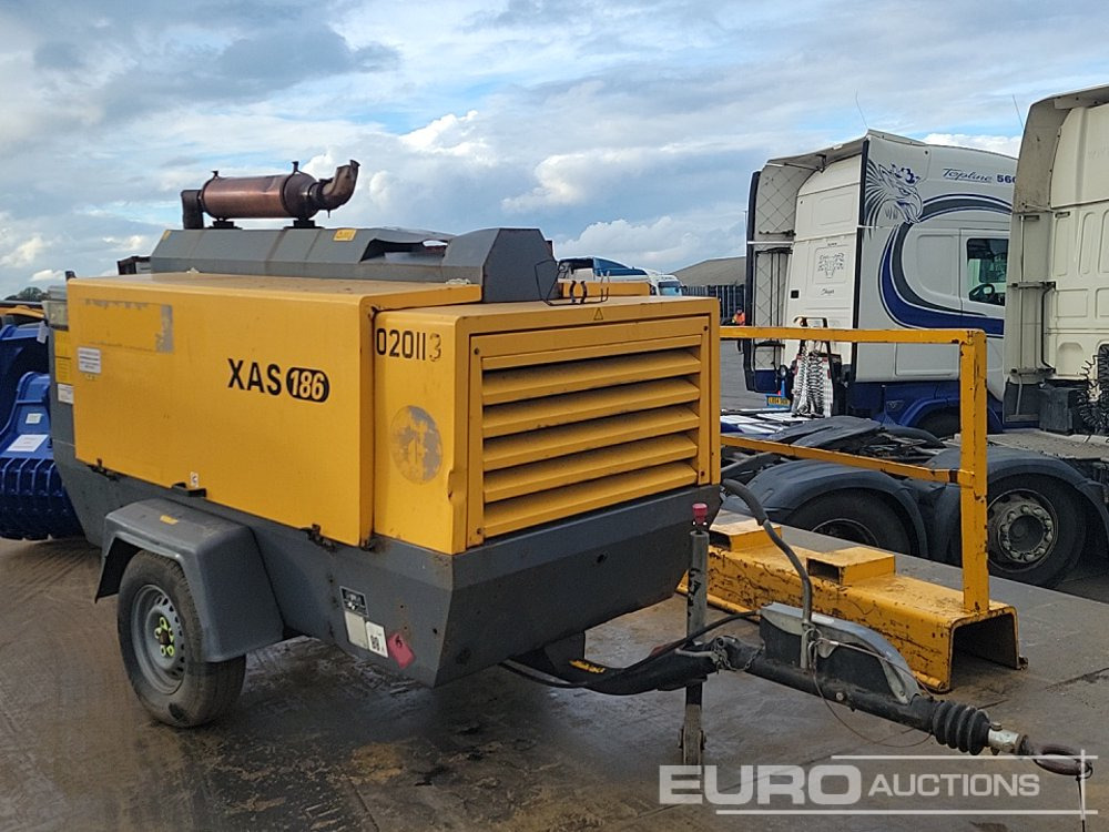 2014 Atlas Copco XAS186 - Αεροσυμπιεστής: φωτογραφία 1 2014 Atlas Copco XAS186 - Αεροσυμπιεστής: φωτογραφία 1