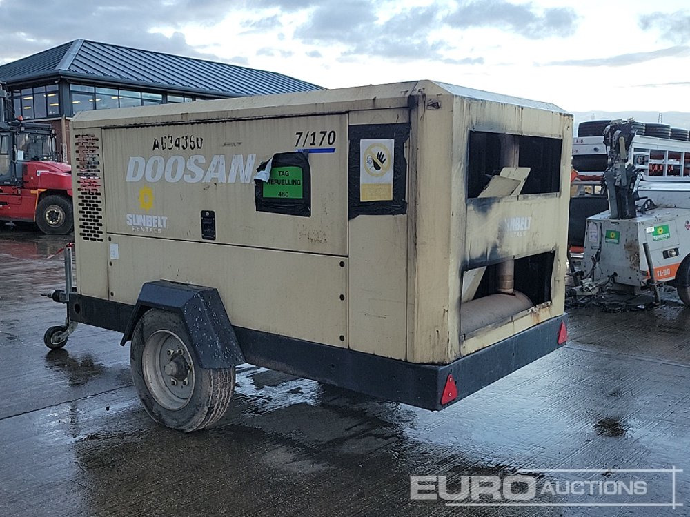 2014 Doosan 7170 - Αεροσυμπιεστής: φωτογραφία 3 2014 Doosan 7170 - Αεροσυμπιεστής: φωτογραφία 3