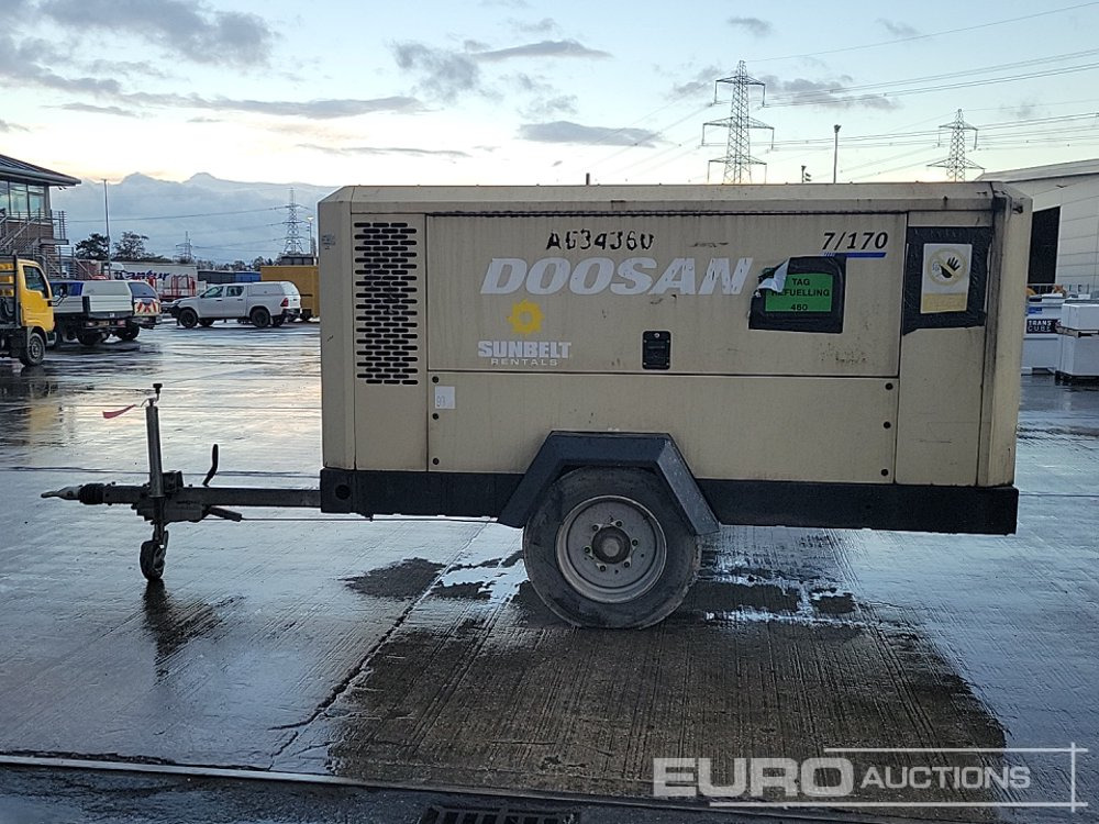 2014 Doosan 7170 - Αεροσυμπιεστής: φωτογραφία 2 2014 Doosan 7170 - Αεροσυμπιεστής: φωτογραφία 2
