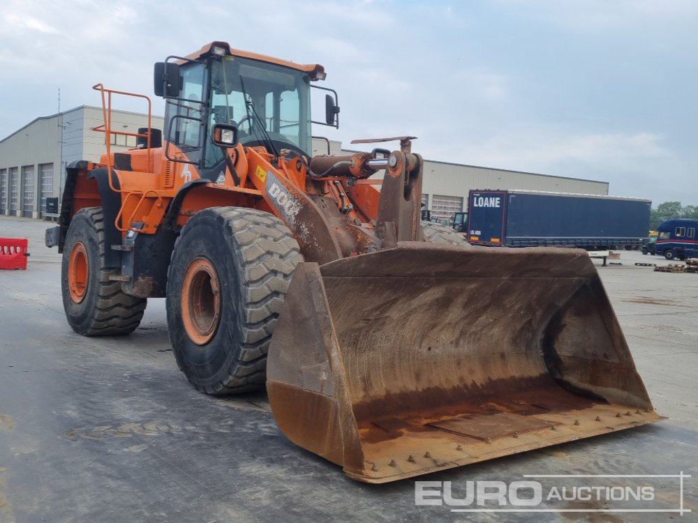Ελαστιχοφόρος φορτωτής 2014 Doosan DL420-3: φωτογραφία 7
