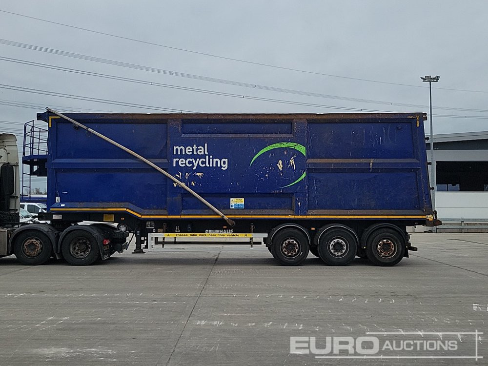 2014 Fruehauf Tri Axle Bulk Tipping Trailer, Easy Sheet - Επικαθήμενο ανατρεπόμενο: φωτογραφία 2 2014 Fruehauf Tri Axle Bulk Tipping Trailer, Easy Sheet - Επικαθήμενο ανατρεπόμενο: φωτογραφία 2
