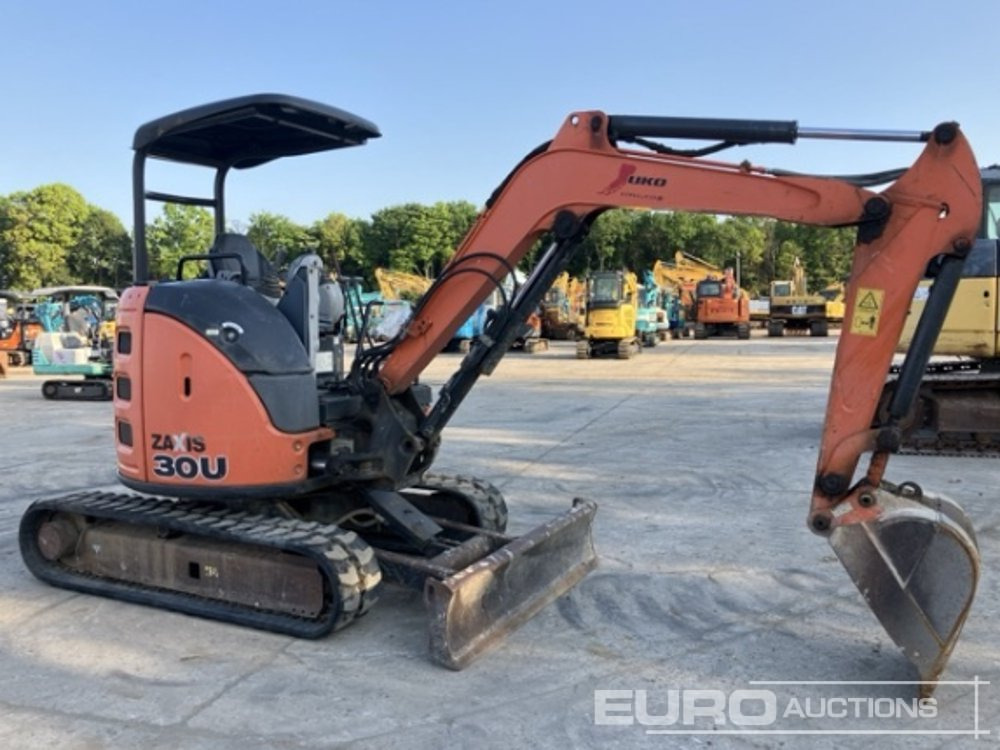 2014 Hitachi ZX30U-5A - Μίνι εκσκαφέας: φωτογραφία 5 2014 Hitachi ZX30U-5A - Μίνι εκσκαφέας: φωτογραφία 5