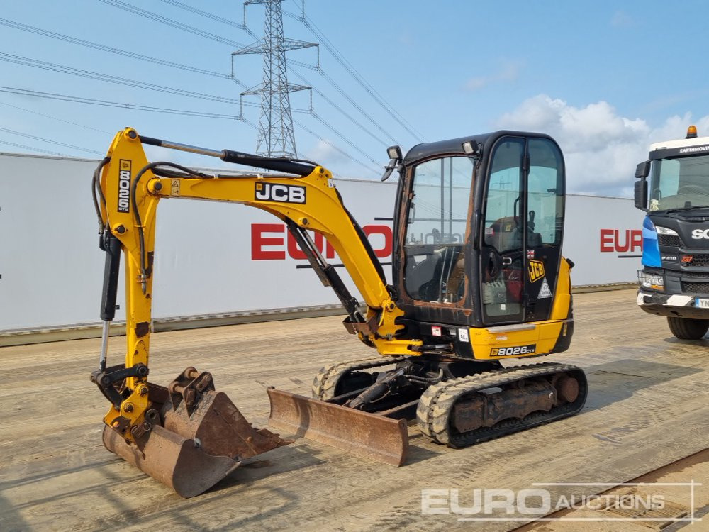 2014 JCB 8026CTS - Μίνι εκσκαφέας: φωτογραφία 1 2014 JCB 8026CTS - Μίνι εκσκαφέας: φωτογραφία 1