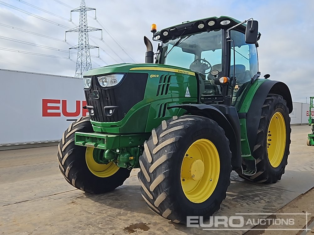 2014 John Deere 6190R - Τρακτέρ: φωτογραφία 1 2014 John Deere 6190R - Τρακτέρ: φωτογραφία 1