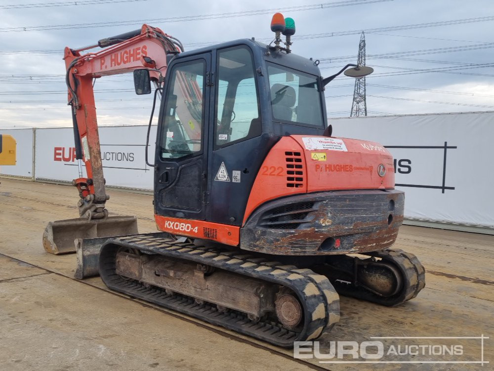 2014 Kubota KX080-4 - Μίνι εκσκαφέας: φωτογραφία 3 2014 Kubota KX080-4 - Μίνι εκσκαφέας: φωτογραφία 3
