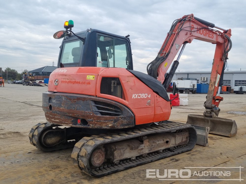 2014 Kubota KX080-4 - Μίνι εκσκαφέας: φωτογραφία 5 2014 Kubota KX080-4 - Μίνι εκσκαφέας: φωτογραφία 5