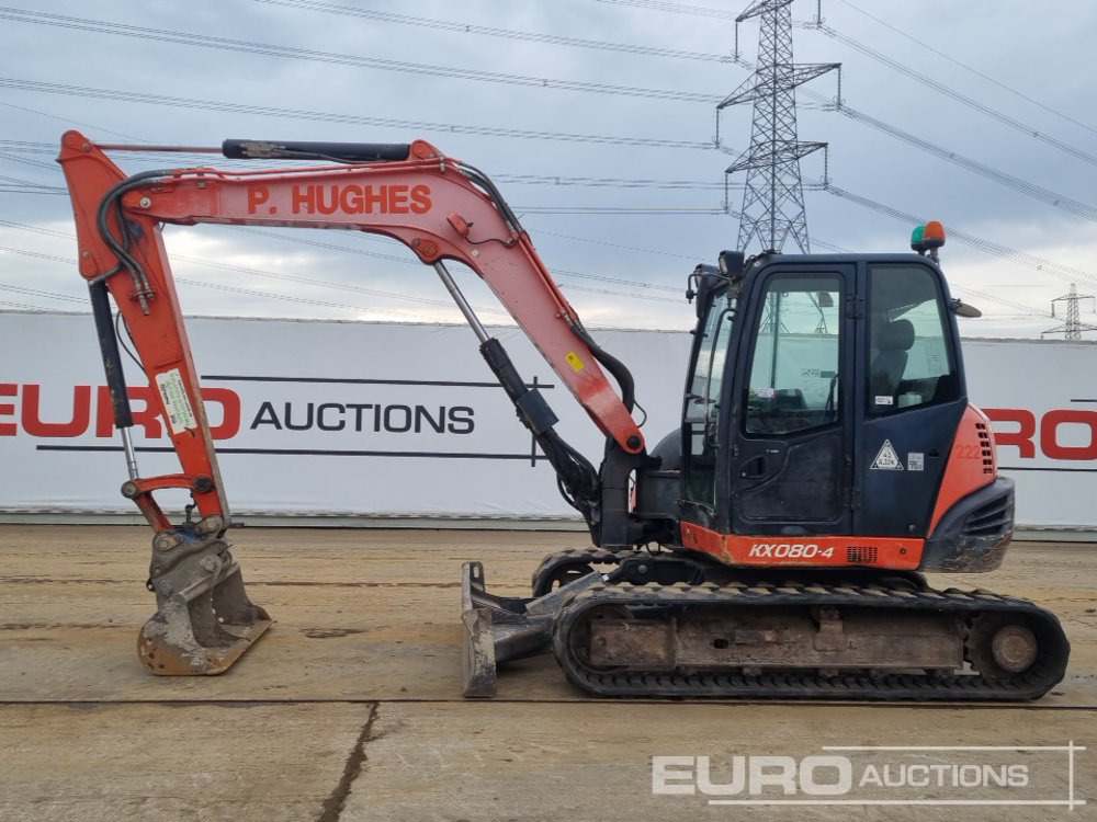 2014 Kubota KX080-4 - Μίνι εκσκαφέας: φωτογραφία 2 2014 Kubota KX080-4 - Μίνι εκσκαφέας: φωτογραφία 2
