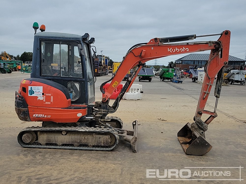 Μίνι εκσκαφέας 2014 Kubota KX101-3A3: φωτογραφία 6