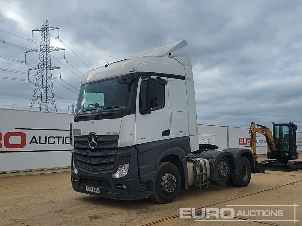 2014 Mercedes Actros 2545 - Τράκτορας: φωτογραφία 1 2014 Mercedes Actros 2545 - Τράκτορας: φωτογραφία 1