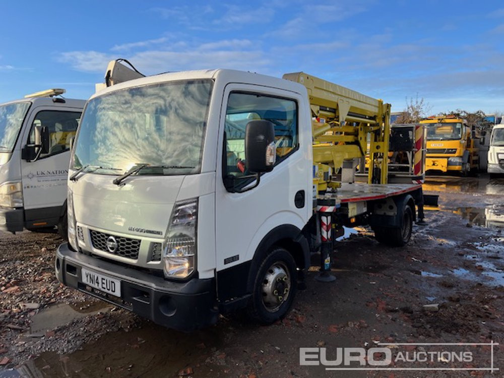 2014 Nissan NT400 CABSTAR - Φορτηγό με εναέρια πλατφόρμα: φωτογραφία 1 2014 Nissan NT400 CABSTAR - Φορτηγό με εναέρια πλατφόρμα: φωτογραφία 1