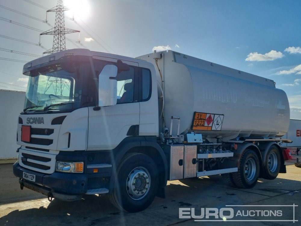 2014 Scania P320 - Φορτηγό βυτιοφόρο: φωτογραφία 1 2014 Scania P320 - Φορτηγό βυτιοφόρο: φωτογραφία 1