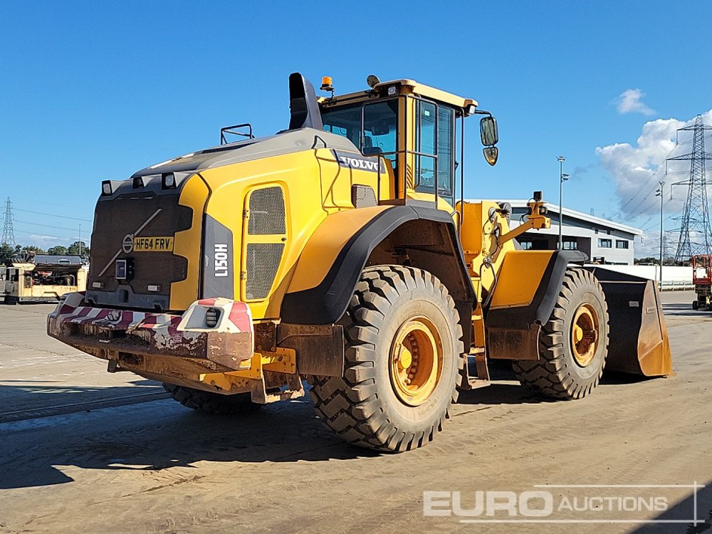 2014 Volvo L150H - Ελαστιχοφόρος φορτωτής: φωτογραφία 5 2014 Volvo L150H - Ελαστιχοφόρος φορτωτής: φωτογραφία 5