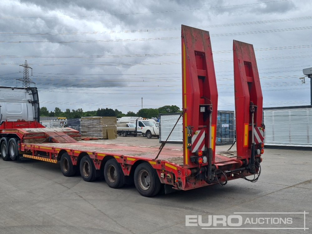 2015 Faymonville 4 Axle Step Frame Extendable Low Loader Trailer, Twin Axle Rear Steer, Ramps - Επικαθήμενο με χαμηλό δάπεδο: φωτογραφία 3 2015 Faymonville 4 Axle Step Frame Extendable Low Loader Trailer, Twin Axle Rear Steer, Ramps - Επικαθήμενο με χαμηλό δάπεδο: φωτογραφία 3