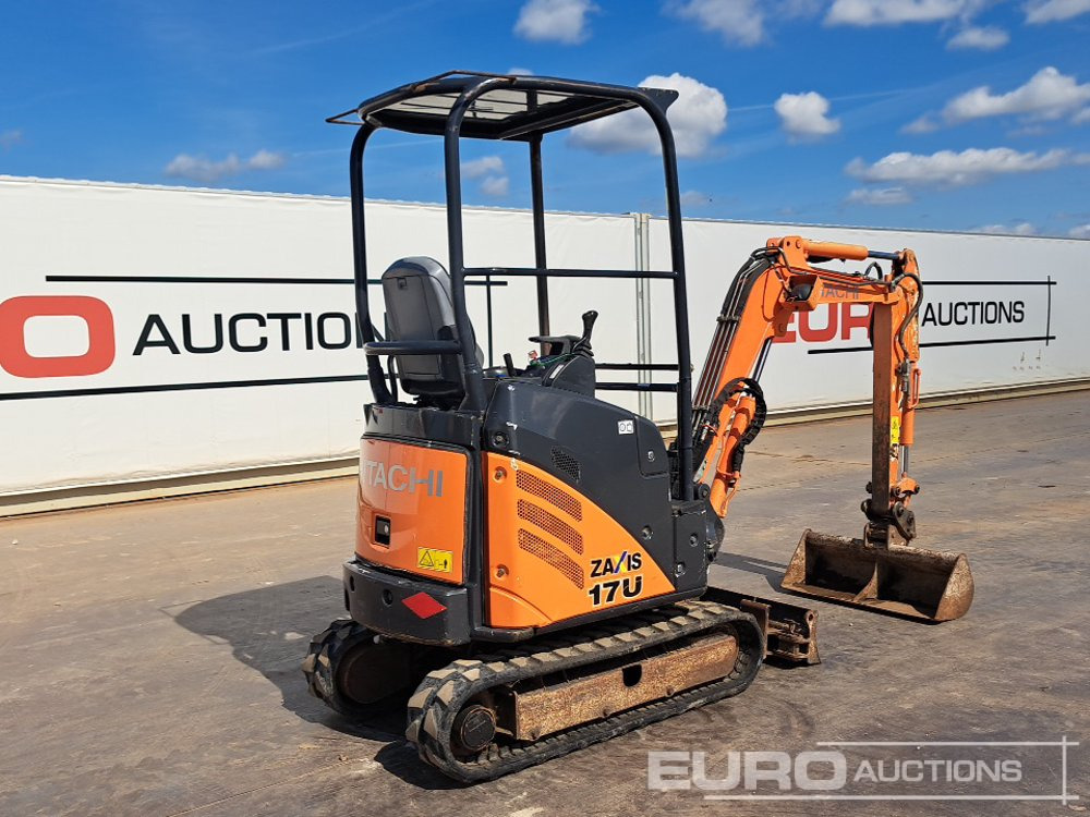 2015 Hitachi ZX17U-2 YLR - Μίνι εκσκαφέας: φωτογραφία 5 2015 Hitachi ZX17U-2 YLR - Μίνι εκσκαφέας: φωτογραφία 5