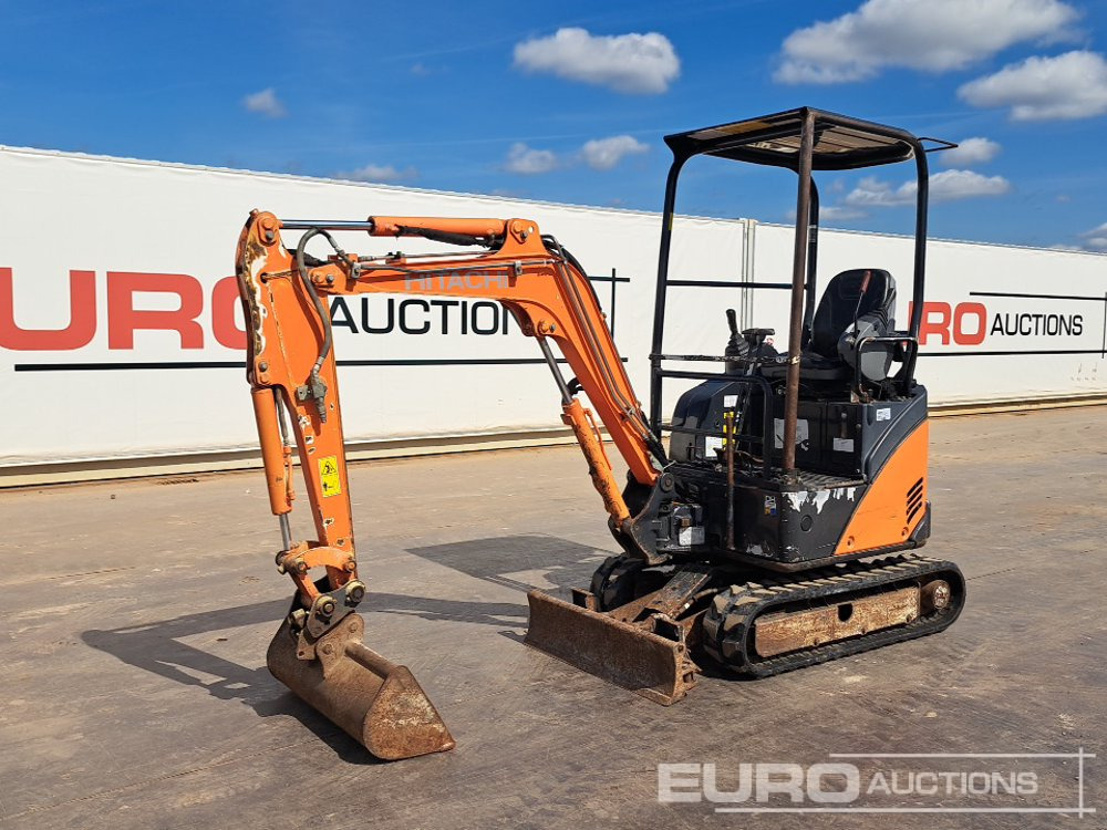2015 Hitachi ZX17U-2 YLR - Μίνι εκσκαφέας: φωτογραφία 1 2015 Hitachi ZX17U-2 YLR - Μίνι εκσκαφέας: φωτογραφία 1