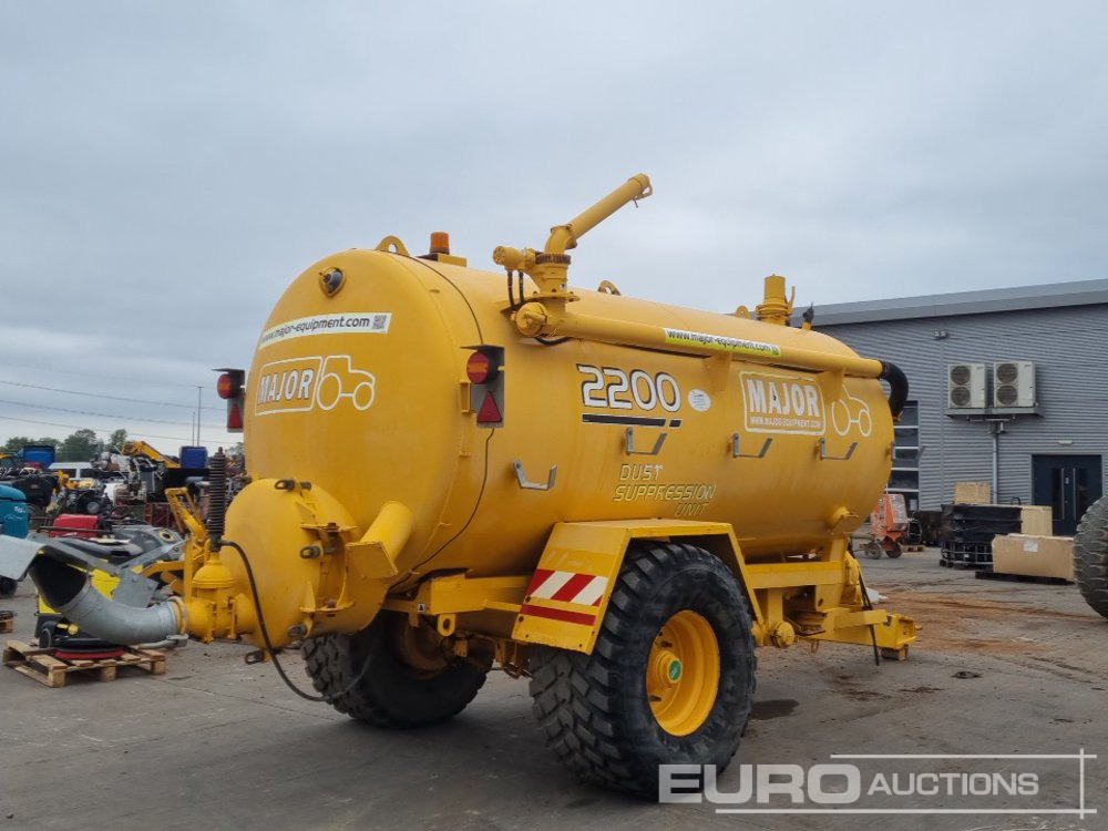 2015 Major PTO Driven Single Axle Sprung Draw Bar Dust Supression Unit - Ρυμούλκα για τρακτέρ: φωτογραφία 5 2015 Major PTO Driven Single Axle Sprung Draw Bar Dust Supression Unit - Ρυμούλκα για τρακτέρ: φωτογραφία 5