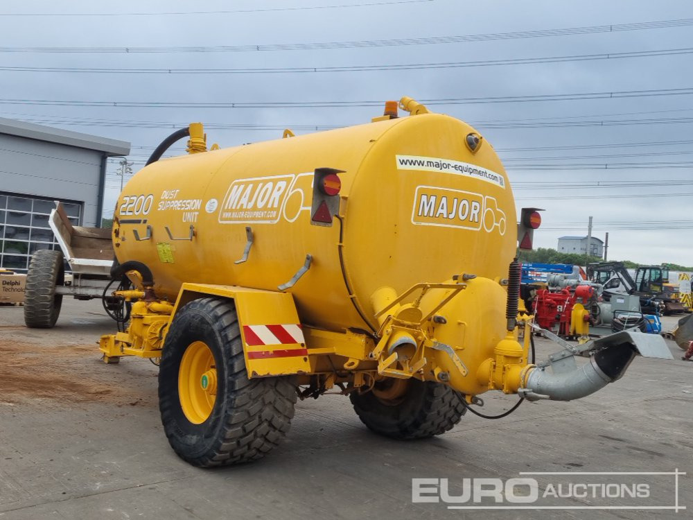 2015 Major PTO Driven Single Axle Sprung Draw Bar Dust Supression Unit - Ρυμούλκα για τρακτέρ: φωτογραφία 3 2015 Major PTO Driven Single Axle Sprung Draw Bar Dust Supression Unit - Ρυμούλκα για τρακτέρ: φωτογραφία 3