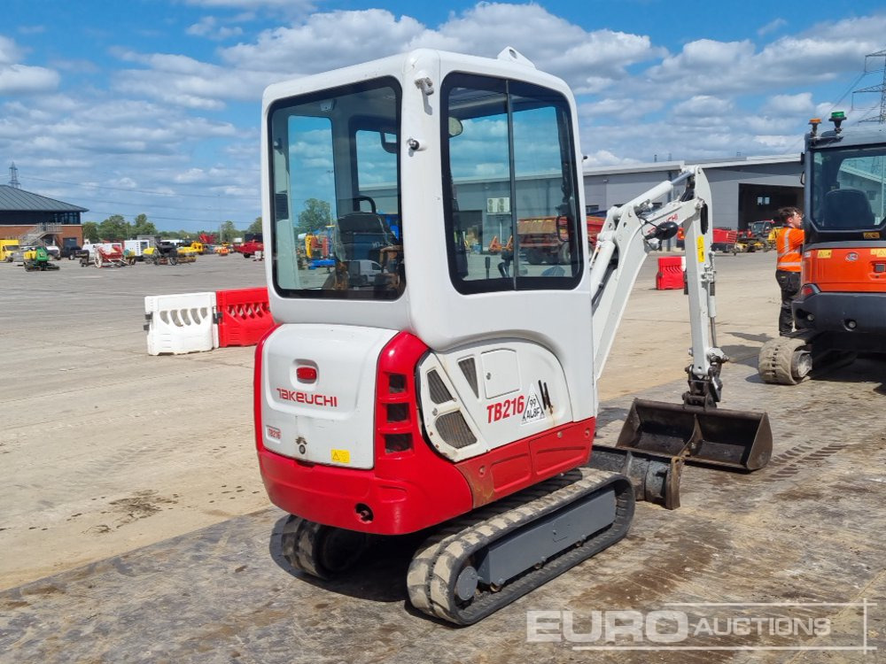 2015 Takeuchi TB216 - Μίνι εκσκαφέας: φωτογραφία 5 2015 Takeuchi TB216 - Μίνι εκσκαφέας: φωτογραφία 5