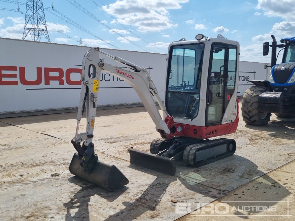 2015 Takeuchi TB216 - Μίνι εκσκαφέας: φωτογραφία 1 2015 Takeuchi TB216 - Μίνι εκσκαφέας: φωτογραφία 1