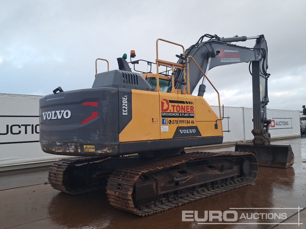 2015 Volvo EC220EL - Ερπυστριοφόρος εκσκαφέας: φωτογραφία 5 2015 Volvo EC220EL - Ερπυστριοφόρος εκσκαφέας: φωτογραφία 5