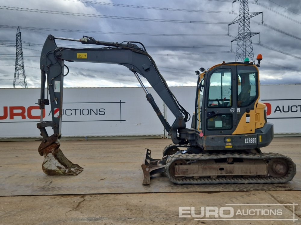 2015 Volvo ECR88D - Μίνι εκσκαφέας: φωτογραφία 2 2015 Volvo ECR88D - Μίνι εκσκαφέας: φωτογραφία 2