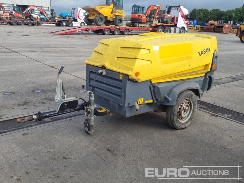 2016 Atlas Copco XAS67KD - Αεροσυμπιεστής: φωτογραφία 1 2016 Atlas Copco XAS67KD - Αεροσυμπιεστής: φωτογραφία 1