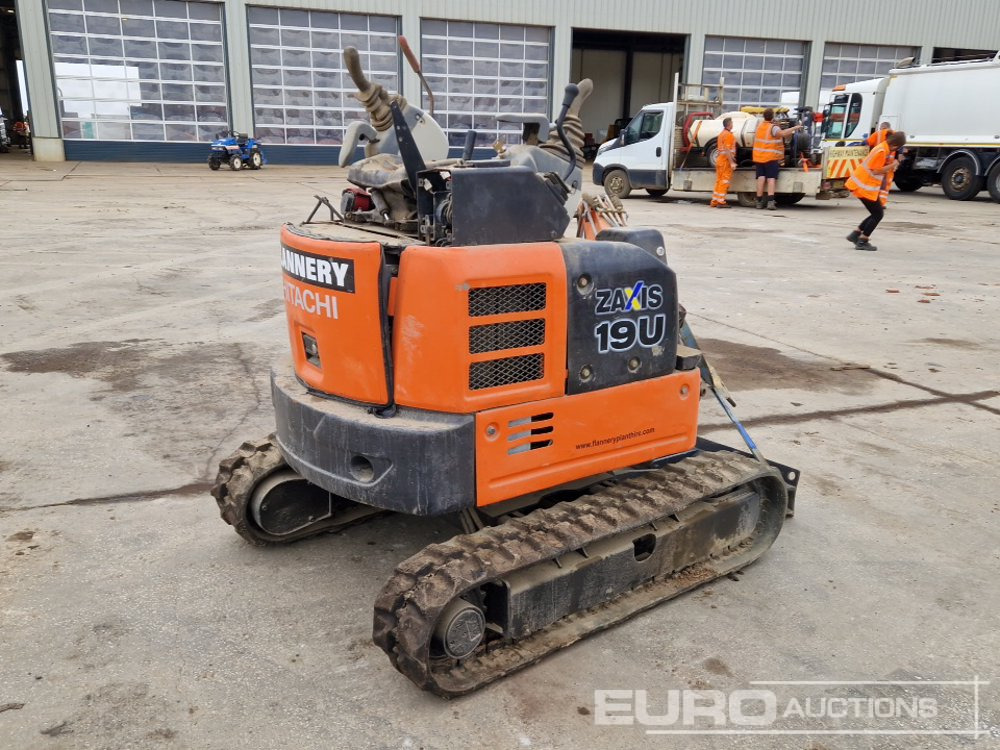 2016 Hitachi ZX19U-5A YR - Μίνι εκσκαφέας: φωτογραφία 5 2016 Hitachi ZX19U-5A YR - Μίνι εκσκαφέας: φωτογραφία 5