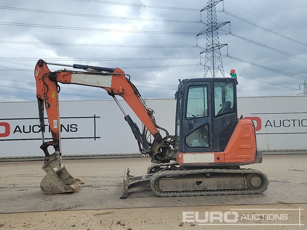 2016 Hitachi ZX65USB-5A - Μίνι εκσκαφέας: φωτογραφία 2 2016 Hitachi ZX65USB-5A - Μίνι εκσκαφέας: φωτογραφία 2
