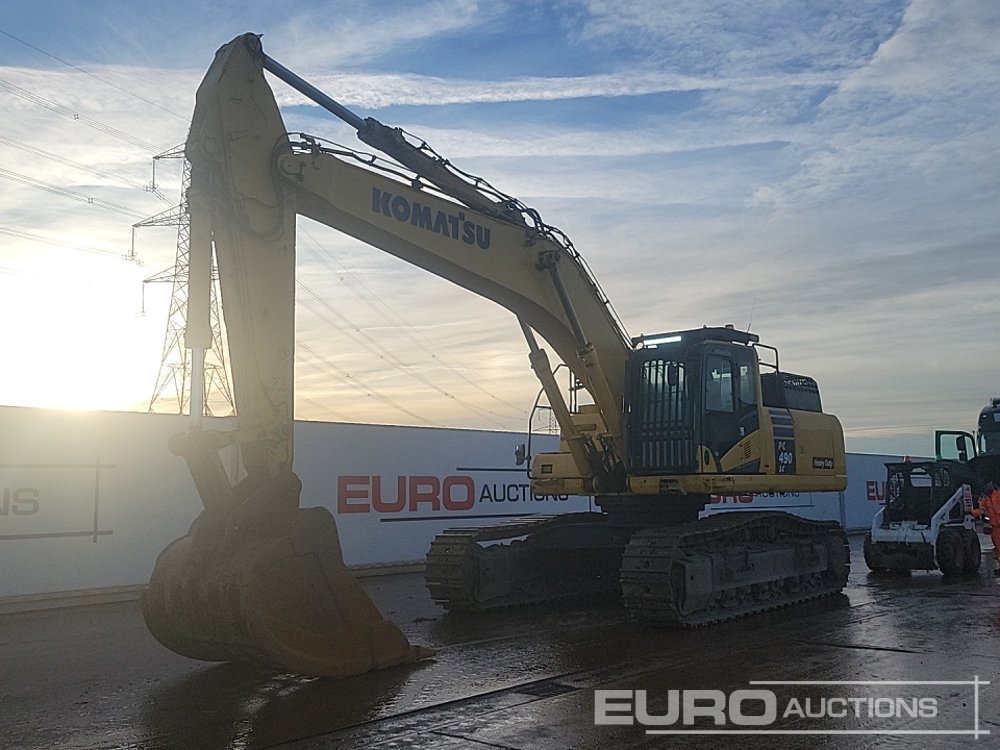2016 Komatsu PC490LC-10 - Ερπυστριοφόρος εκσκαφέας: φωτογραφία 1 2016 Komatsu PC490LC-10 - Ερπυστριοφόρος εκσκαφέας: φωτογραφία 1