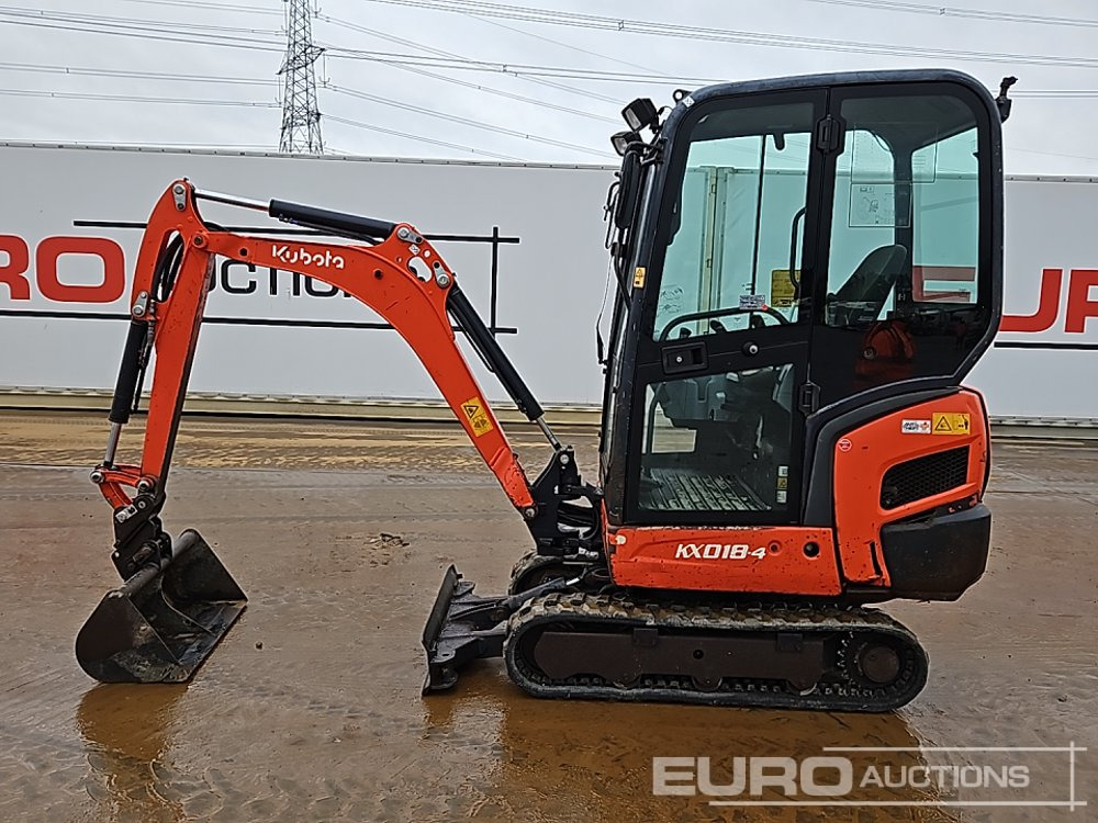 2016 Kubota KX018-4 - Μίνι εκσκαφέας: φωτογραφία 2 2016 Kubota KX018-4 - Μίνι εκσκαφέας: φωτογραφία 2