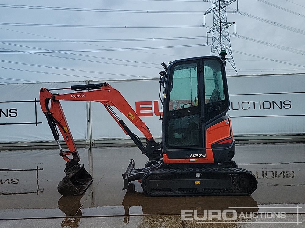 2016 Kubota U27-4 - Μίνι εκσκαφέας: φωτογραφία 2 2016 Kubota U27-4 - Μίνι εκσκαφέας: φωτογραφία 2