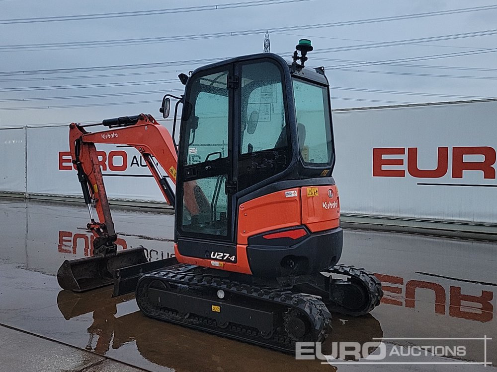 2016 Kubota U27-4 - Μίνι εκσκαφέας: φωτογραφία 3 2016 Kubota U27-4 - Μίνι εκσκαφέας: φωτογραφία 3