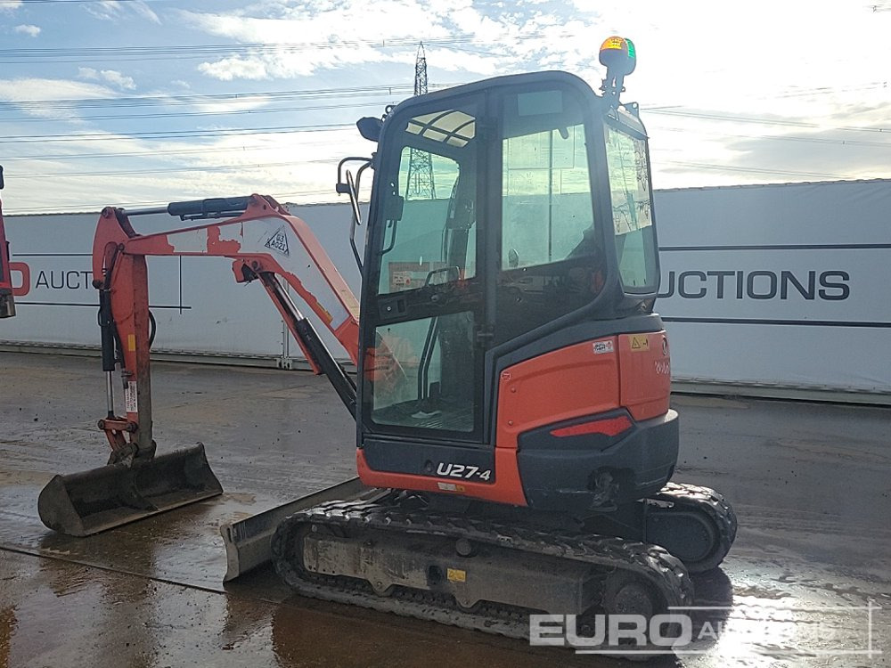 2016 Kubota U27-4 - Μίνι εκσκαφέας: φωτογραφία 3 2016 Kubota U27-4 - Μίνι εκσκαφέας: φωτογραφία 3