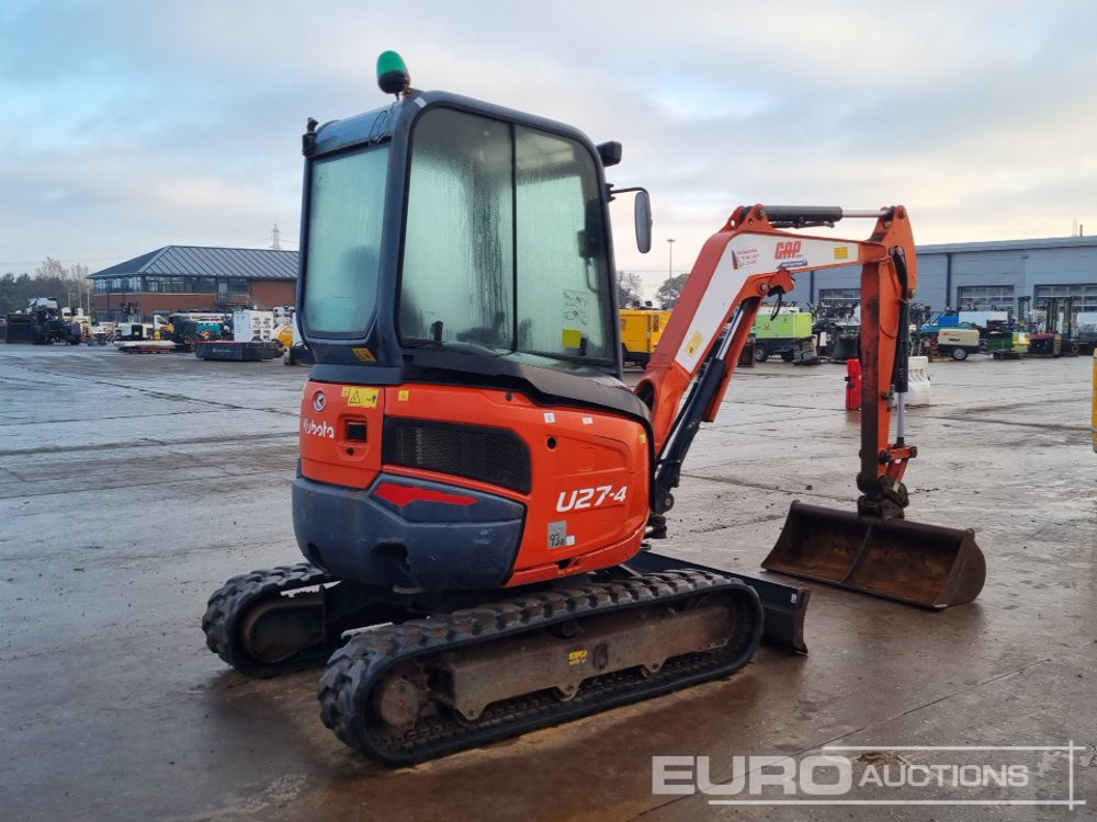 2016 Kubota U27-4 - Μίνι εκσκαφέας: φωτογραφία 5 2016 Kubota U27-4 - Μίνι εκσκαφέας: φωτογραφία 5