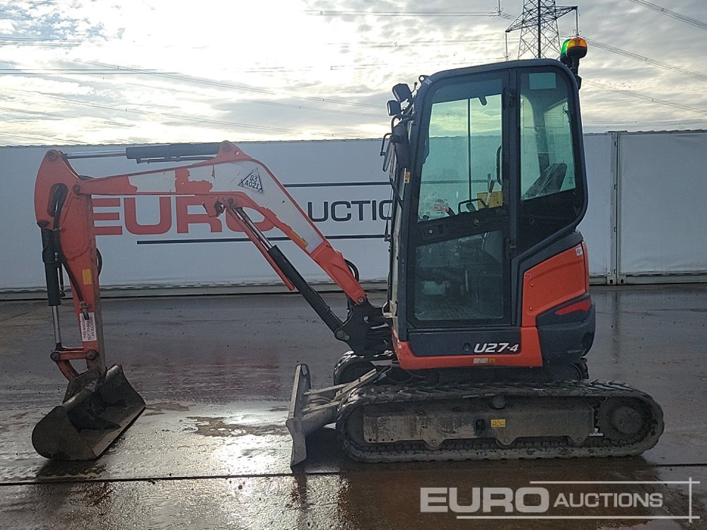 2016 Kubota U27-4 - Μίνι εκσκαφέας: φωτογραφία 2 2016 Kubota U27-4 - Μίνι εκσκαφέας: φωτογραφία 2