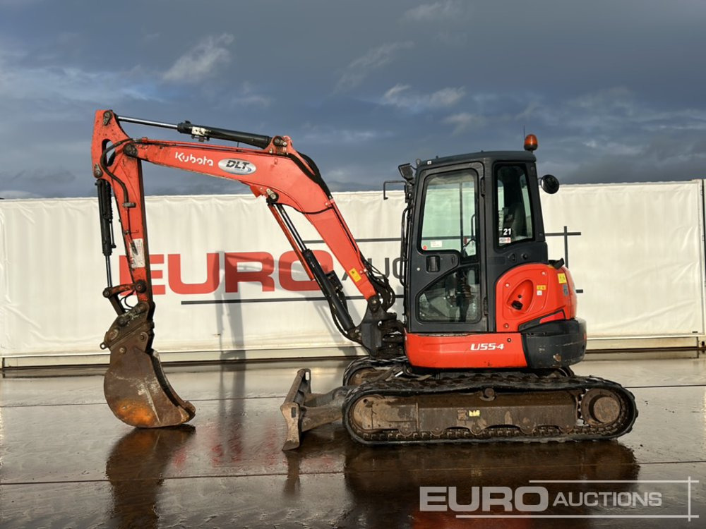 2016 Kubota U55-4 - Μίνι εκσκαφέας: φωτογραφία 2 2016 Kubota U55-4 - Μίνι εκσκαφέας: φωτογραφία 2