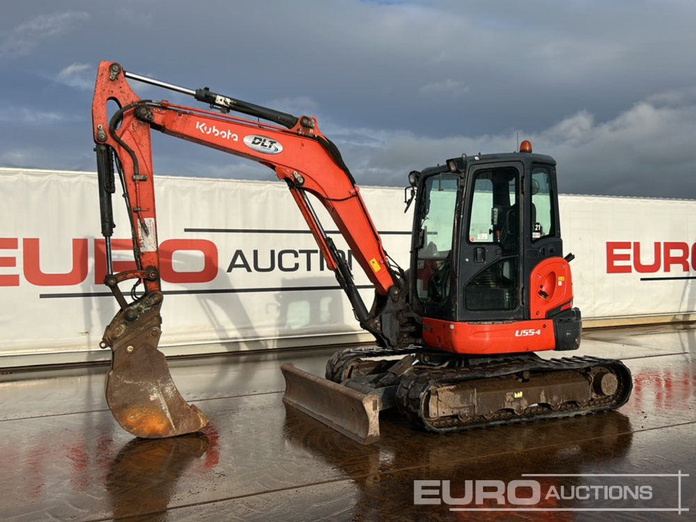2016 Kubota U55-4 - Μίνι εκσκαφέας: φωτογραφία 1 2016 Kubota U55-4 - Μίνι εκσκαφέας: φωτογραφία 1