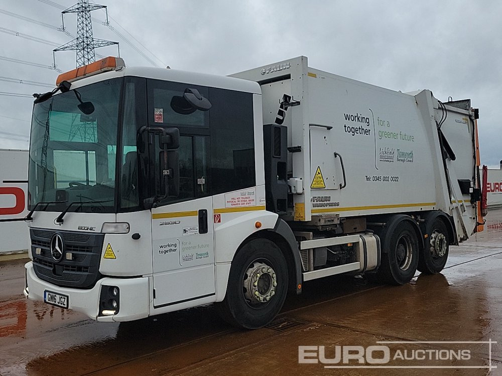 2016 Mercedes Econic 2630 - Απορριμματοφόρο: φωτογραφία 1 2016 Mercedes Econic 2630 - Απορριμματοφόρο: φωτογραφία 1