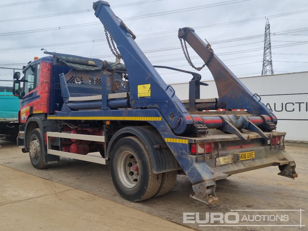 2016 Scania P250 - Φορτηγό καδοφόρος φορτωτής: φωτογραφία 3 2016 Scania P250 - Φορτηγό καδοφόρος φορτωτής: φωτογραφία 3