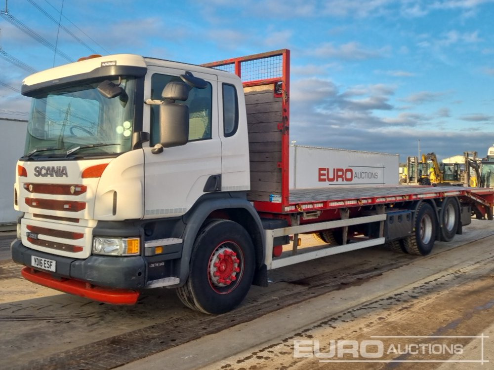 2016 Scania P320 - Φορτηγό με ανοιχτή καρότσα: φωτογραφία 1 2016 Scania P320 - Φορτηγό με ανοιχτή καρότσα: φωτογραφία 1