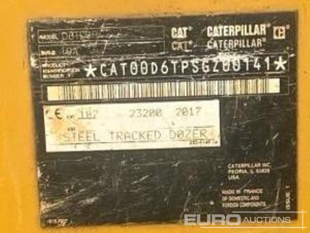 2017 CAT D6T LGP - Μπουλντόζα: φωτογραφία 3 2017 CAT D6T LGP - Μπουλντόζα: φωτογραφία 3