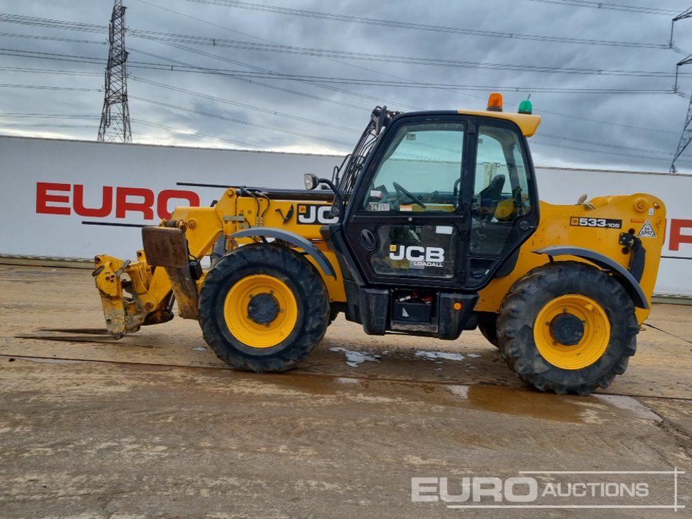 2017 JCB 535-105 - Τηλεσκοπικός φορτωτής: φωτογραφία 2 2017 JCB 535-105 - Τηλεσκοπικός φορτωτής: φωτογραφία 2